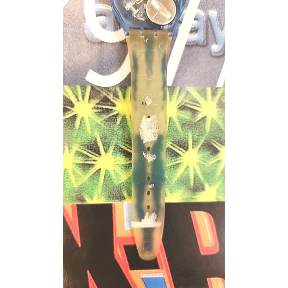 Swatch watch TEST GZ118 1991 Specials Designed by Cherif & Silve Defraoui - Picture 8 of 10